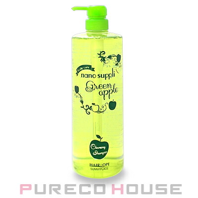 サニープレイス ナノサプリ クレンジング シャンプー グリーンアップル