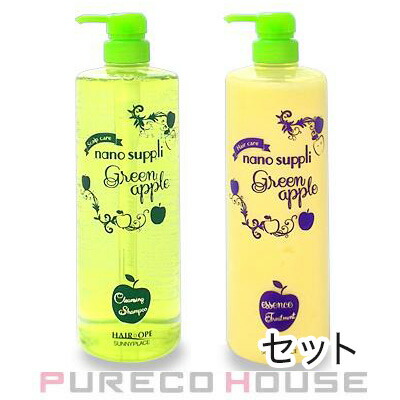 サニープレイス ナノサプリ クレンジング シャンプー グリーンアップル