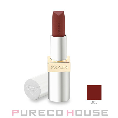モノクローム ウェイトレス リップカラー / B03 プラダ ビューティ モノクローム ウェイトレス リップカラー B03マホガニー