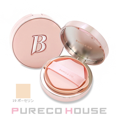 BANILA CO エッセンススキンピンククッション【19 ポーセリン】 新品 ☆ポイント10倍・割引クーポン☆BANILA CO バニラコ