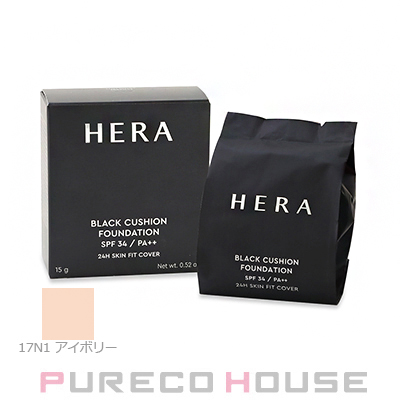 HERA ブラッククッションファンデーション　SPF34 23N1 ブラック クッション ファンデーション - MAKEUP | HERA JAPAN