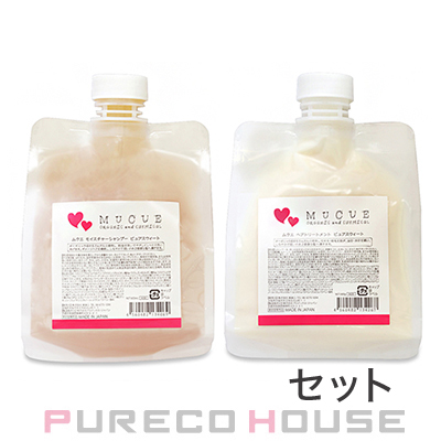 ムクエ ピュアスイート モイスチャーシャンプー/ヘアトリートメント MUCUE (ムクエ) モイスチャーシャンプー 600ml + ヘア