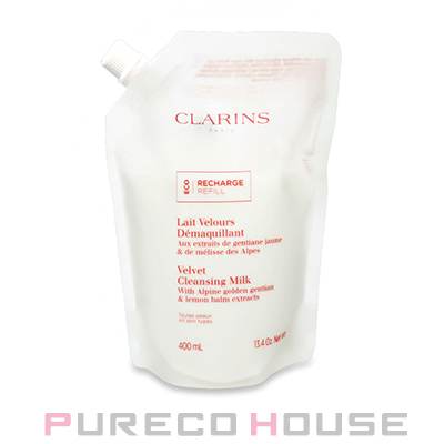 CLARINSクラランス　ベルベットクレンジングミルク　400ml【新品未開封】 Amazon | CLARINS クラランス ベルベット クレンジング ミルク