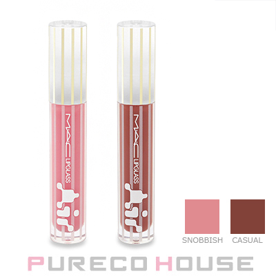 M.A.C】マック ナイトモード グロス リップガラス エアー デュオ 5ml×2