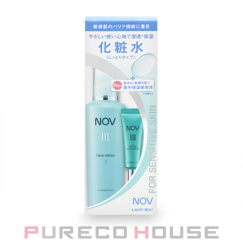 NOV III face lotion R しっとりタイプ 4本セット NOV (ノブ) III フェイスローション R 限定セット 【医薬部外品】 | 最
